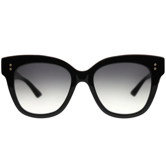 Dita Day Tripper 22031 A Black 18K Gold Sunglasses Dark Grey Gradient AR Lens