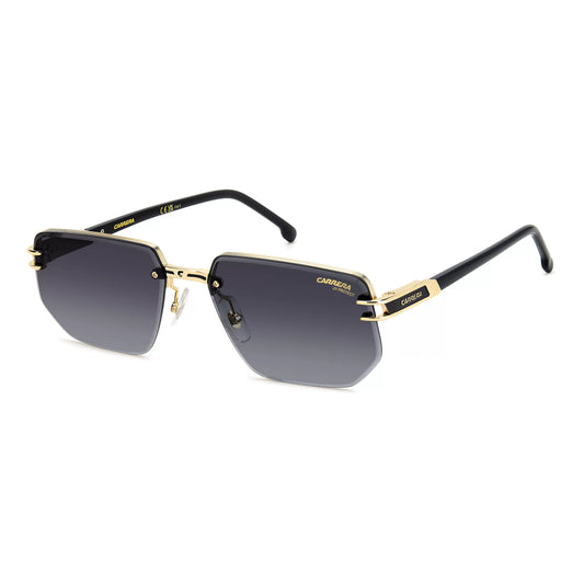 Carrera 1070/s Gold Black Dark Grey Shaded 60 Rhl