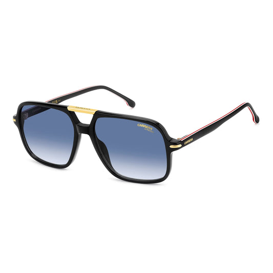 Carrera 350/s 2m2 08 58 Black Gold Dk Blue Shaded