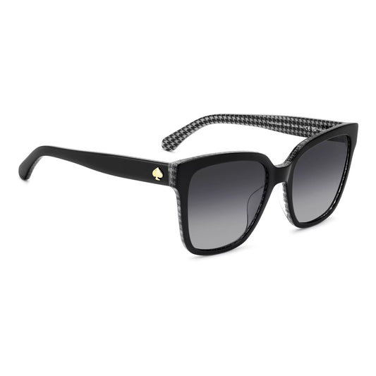 Kiya 2/g/s Black Pattern White Grey Shaded Polarized 56 Tay Polarised