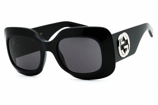 GUCCI GG1695S 001 Sunglasses Black Frame Gray Lenses 51mm
