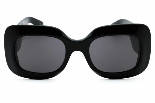 GUCCI GG1695S 001 Sunglasses Black Frame Gray Lenses 51mm