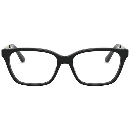 Tory Burch Women's Black Rectangle Cat-Eye Eyeglass Frames - TY2107 1798 52