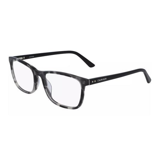 Calvin Klein Men's Charcoal Tortoise Soft Rectangular Eyeglass Frame CK20511 022