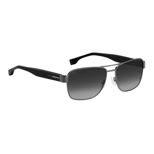 Boss 1441/s Ans Wj 60 Black Dark Ruthenium Grey Shaded Polarised Pol