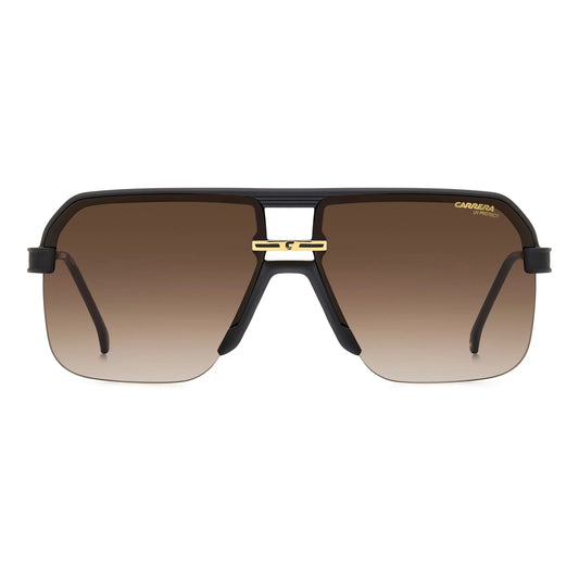 Carrera 1066s 003 86 63 Matte Black Black Brown