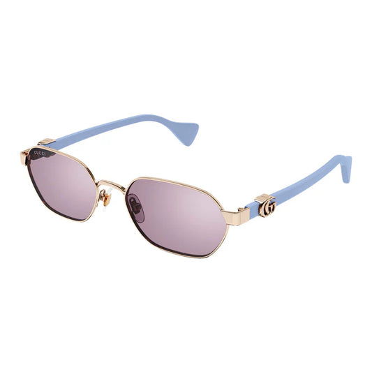 Gucci GG 1593 004 Gold Blue Mauve