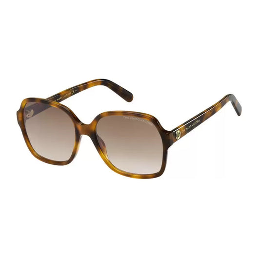 Marc Jacobs Women's Havana Squared Butterfly Sunglasses - MARC526S-0086-HA