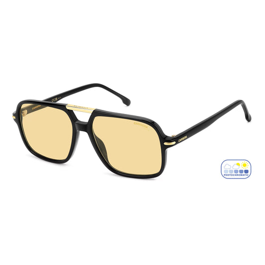 Carrera 350/s 71c Uk 58 Black Yellow Yellow Photocromatic
