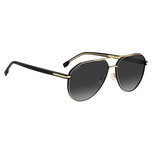 Boss 1747/s Rhl 9o 60 Gold Black Dark Grey Shaded
