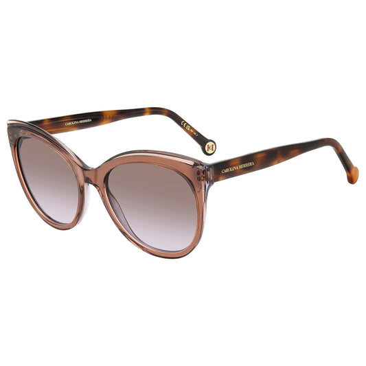 Carolina Herrera Women's Brown Cat Eye Sunglasses w/ Gradient - HER0175S 0NUX QR