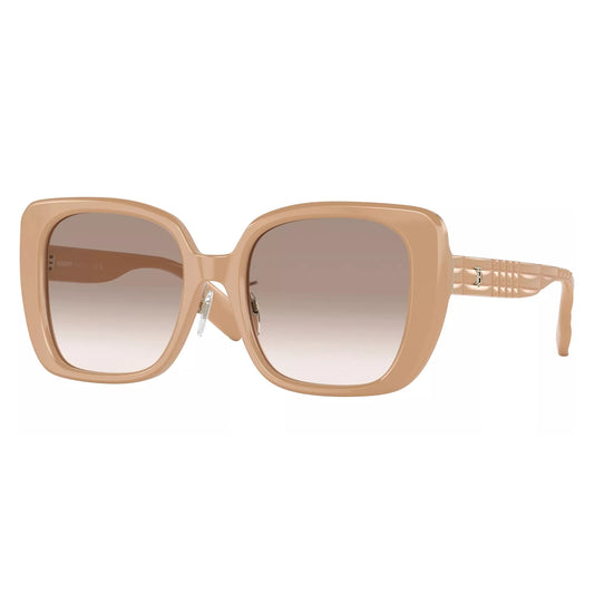 Burberry Caroll Women's Peach Oversized Butterfly Sunglasses - BE4323F 400613 56