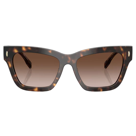 Tory Burch Miller Women's Dark Tortoise Cat-Eye Sunglasses - TY7208U 172813 54