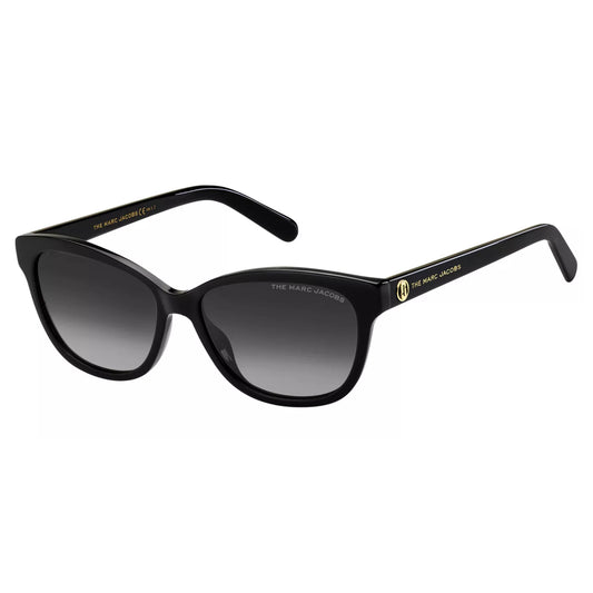 Marc Jacobs Polarized Women's Black Cat Eye Sunglasses - MARC529S 02M2 WJ