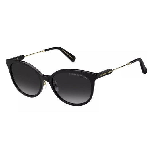 The Marc Jacobs Women's Black Rounded Cat Eye Sunglasses - MARC610GS 0807 9O