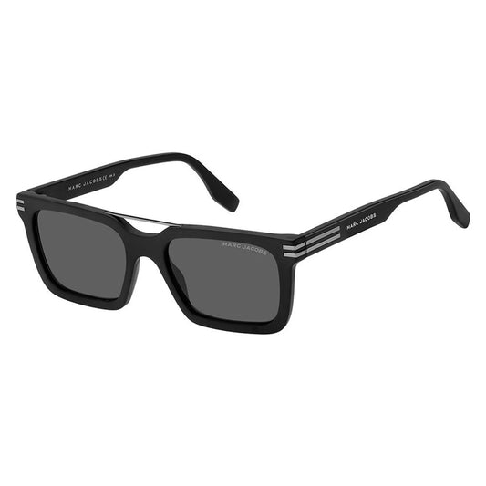 Marc Jacobs Men's Matte Black Modern Square Sunglasses - MARC589S 0003 IR