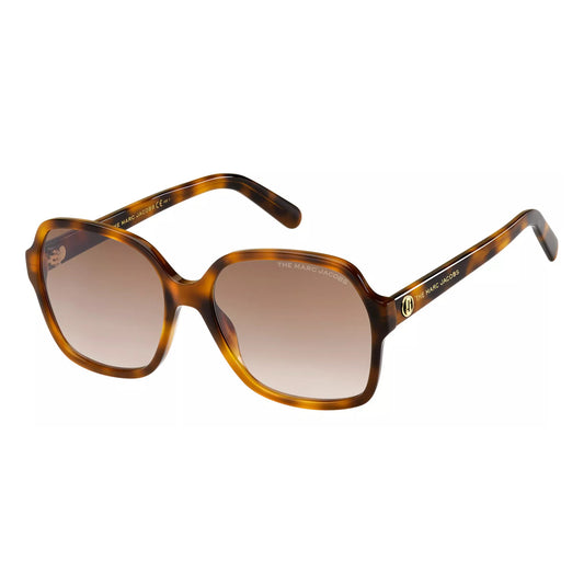 The Marc Jacobs Women's Havana Squared Butterfly Sunglasses - MARC526S-0086-HA