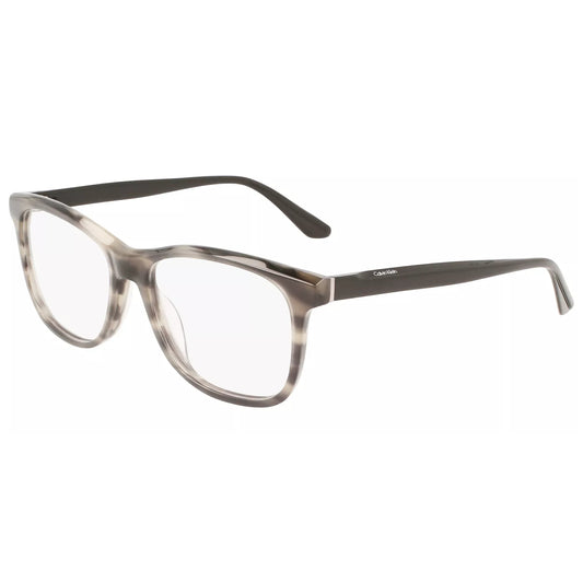 Calvin Klein Men's Grey Havana Soft Square Eyeglass Frame - CK22507 025