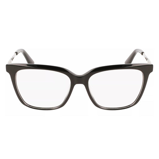 Calvin Klein Women's Shiny Black Square Cat-Eye Eyeglass Frame - CK22509 001