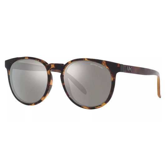 Michael Kors Texas Men's Dark Tortoise Round Sunglasses - MK2187 30066G 54