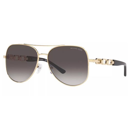 Michael Kors Chianti Women's Aviator Sunglasses w/ Gradient Lens - MK1121 10148G