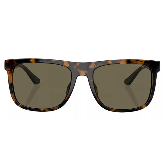 Coach Women's Dark Tortoise Soft Square Sunglasses - HC8367U 51203 57