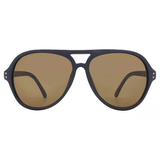 Calvin Klein Men's Matte Navy Modern Pilot Sunglasses - CK19532S 001