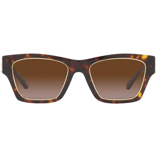 Tory Burch Women's Dark Tortoise Square Sunglasses - TY7186U-172813-53