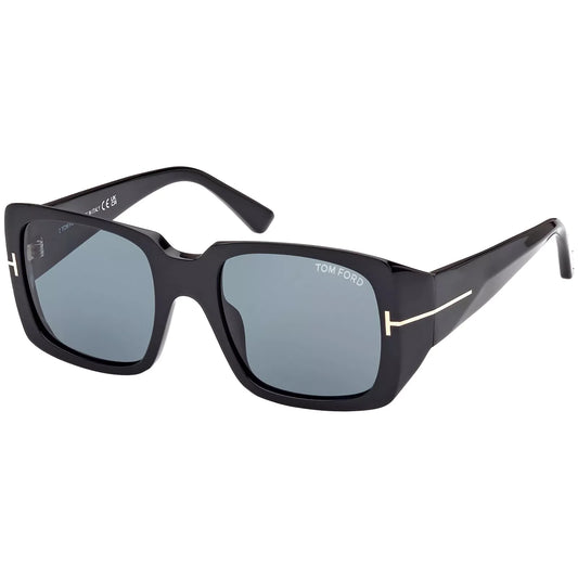 Tom Ford Ryder Black Square Sunglasses - FT1035-01V-51