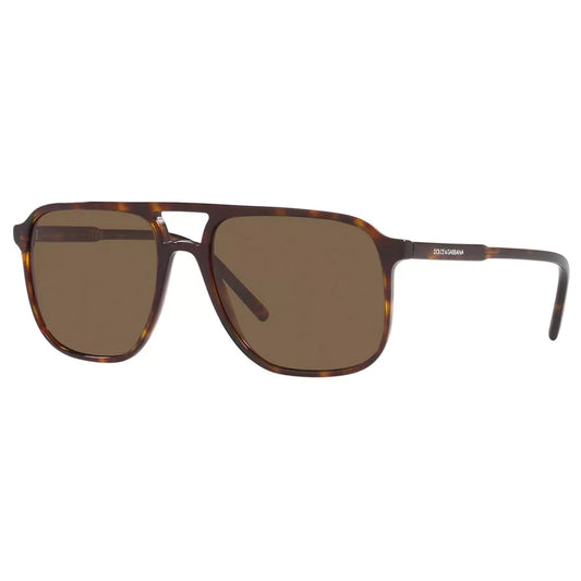 Dolce & Gabbana Men's Havana Slim Navigator Sunglasses - DG4423-50273-58