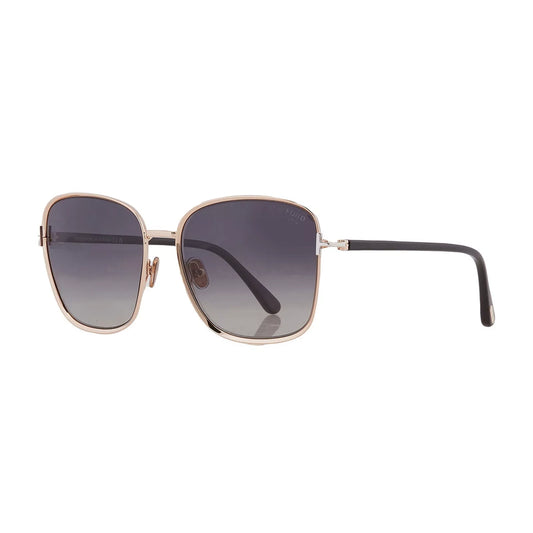 Tom Ford Fern Women's Polarized Square Sunglasses - FT1029 28D-57