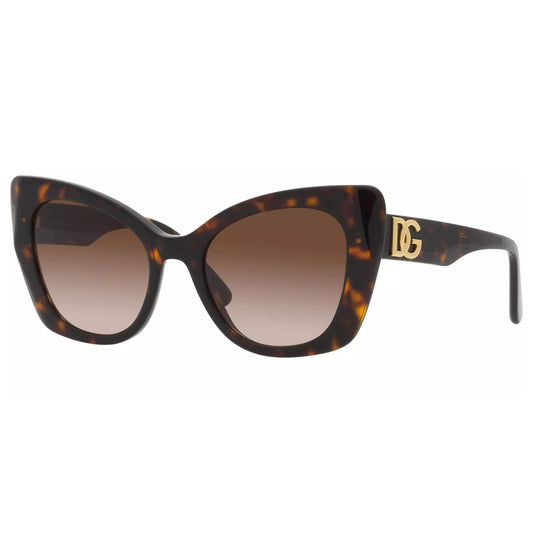 Dolce & Gabbana Alt Fit Butterfly Sunglasses w/Gradient Lens - DG4405F