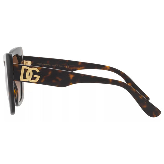 Dolce & Gabbana Alt Fit Butterfly Sunglasses w/Gradient Lens - DG4405F