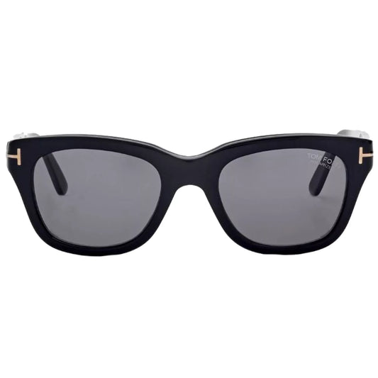 Tom Ford Snowdon Polarized Men's Black Squared Sunglasses FT0237 01D 52