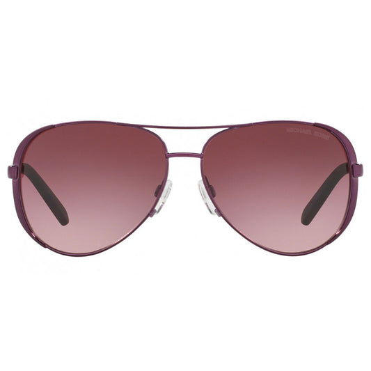 Michael Kors Chelsea Women's Plum Aviator w/ Gradient Lens - MK5004 11588H 59