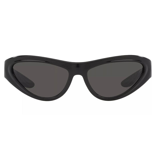 Dolce & Gabbana Women's Black Cat Eye Wrap Sunglasses - DG6190 50187 60