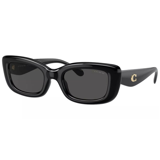 Coach Women's Black Pillow Rectangle Sunglasses - HC8390U 500287 51