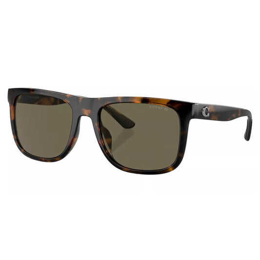 Coach Women's Dark Tortoise Soft Square Sunglasses - HC8367U 51203 57