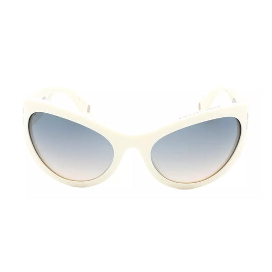 Marc Jacobs Women's Ivory Oval Cat Eye Sunglasses w/ Gradient Lenses MJ0SZJ-PR